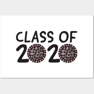 Class of 2020 Coronavirus Year Graduation Posters and Art